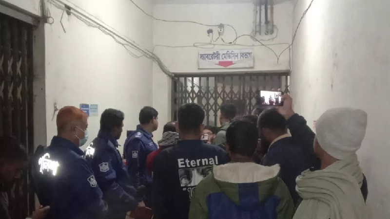 নেত্রকোণায় ট্রেনের ধাক্কায় দুই যুবক নিহত